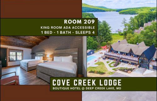 Cove Creek Lodge 209 Standard Double Queen Room - Foto 2