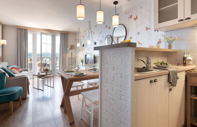 Apartment in Residence & Spa With Common Pool and Sauna, Houlgate - Photo 5