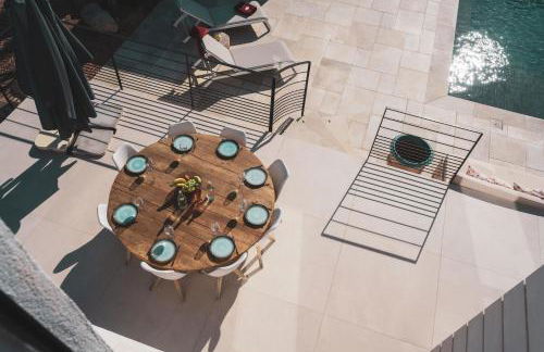 Villa Blue Pearl 10 pers piscine chauffée 10 minutes plage à pieds - Foto 46