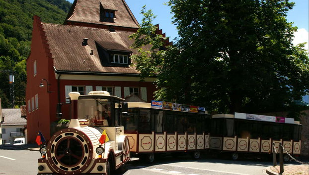 Tren turístico de Vaduz - Foto 5, Recorriendo Vaduz en tren turístico