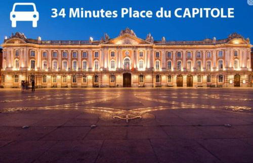 Élégance Lauragaise * Wifi * Netflix * Terrasse - Photo 25