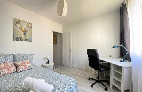 Cosy, spacieux avec 3 chambres et espaces de travail - Pres Bas - Foto 14