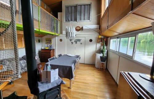 Péniche atypique - 13 min de Paris - Loft privée - Foto 9
