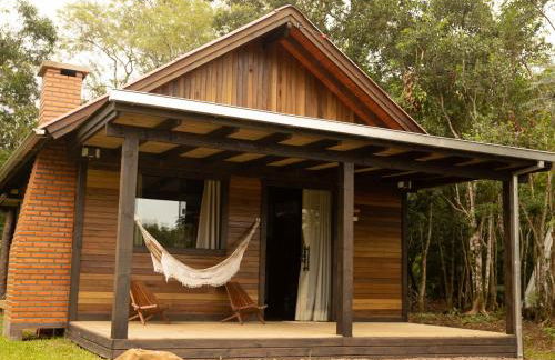 Chalé Canadense com Hidromassagem Pousada Índios Koroados - Foto 29