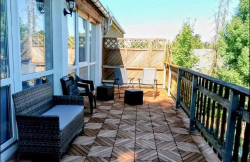 Nähe Plohn Park - FEWO mit Spielzimmer und Balkon sowie Doppelzimmer mit eigenem Bad - Foto 3