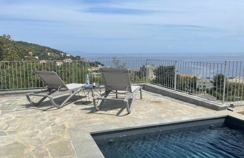 Villa bellevue, neuve, 6 pax, pisc. chauffée - Foto 29