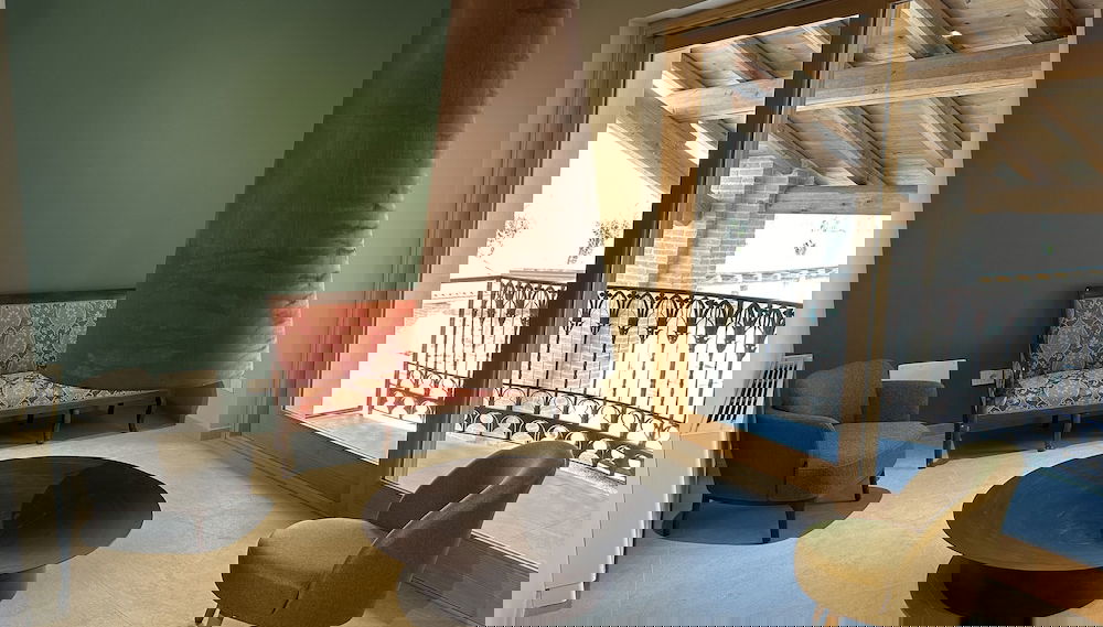 Sitzecke in der Lobby