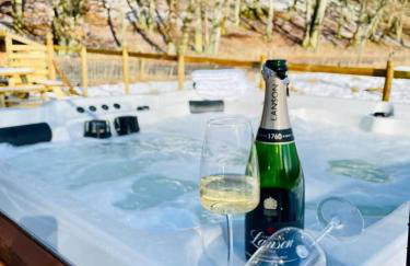 2 bed lodge with private hot tub in Aviemore - Foto 2