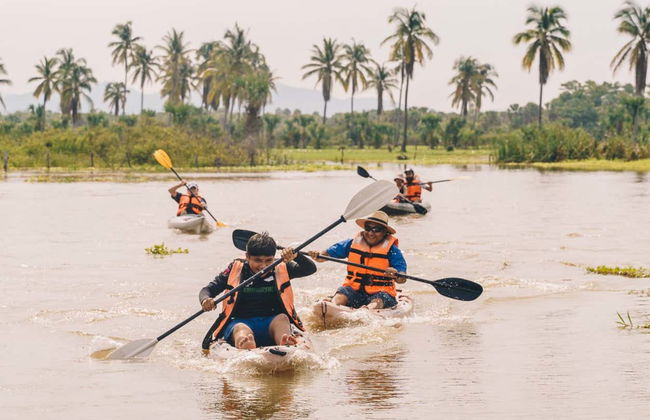 Tour in kayak alla laguna di Manialtepec - Foto 5