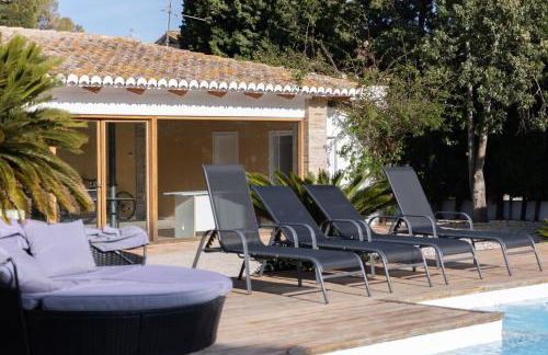 Villa Huerta 2, Paterna, jacuzzi, sauna - Photo 18