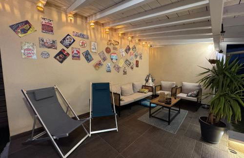 Ô'Bon'Endroit - Piscine, Calme, 20 min Lyon - Foto 16