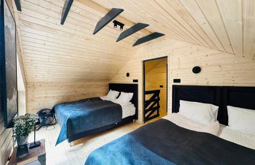 DOMKI Leśna Cisza jezioro Powidzkie dla 18 osób - 5D Apartments - Foto 28