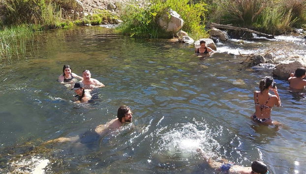 Baño en el río Cochiguaz