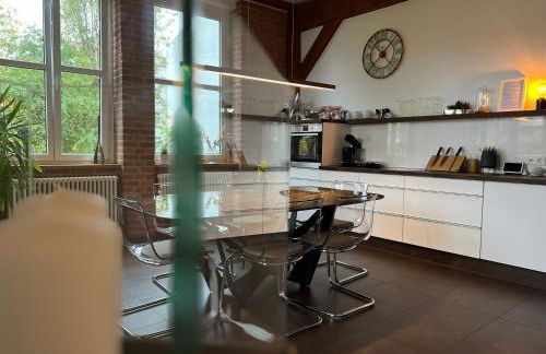 ARYVE ErfurterLoft - Boutique Loft zentrumsnah mit kostenfreien Parkplätzen, Design-Interieur und Netflix - Foto 6