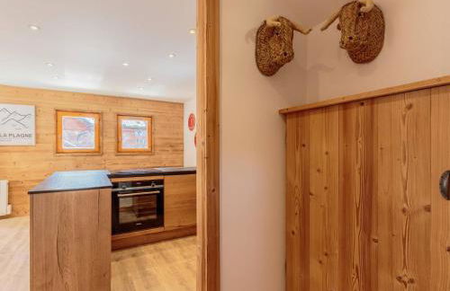 Chalet lumineux avec 4 chambres et parking à La Plagne - FR-1-351-144 - Foto 14