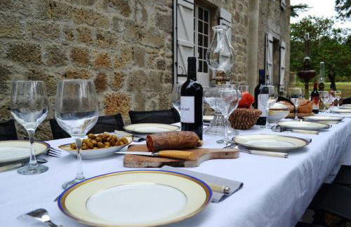 Grande maison en pierre de taille avec piscine, sauna et jacuzzi - Foto 44
