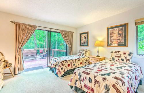 1 Mi to Marina Lake Toxaway Cabin with Fire Pit - Foto 20