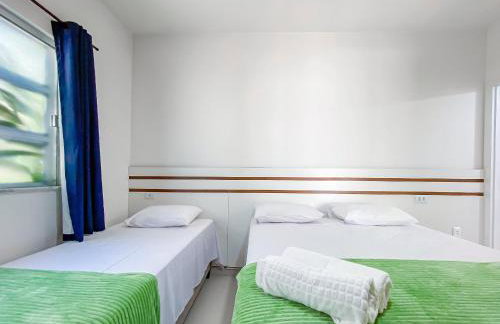 Apto Térreo com 2 quartos (ambos com ar split), sendo 1 suíte, internet privativa 300MBPS, no Residencial Vila Regina, condominio com piscina e área gourmet bem próximo a praia de Taperapuã - Foto 20