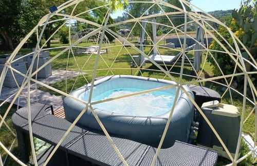 Country Chic Antico Casale - piscina idromassaggio lettini, solarium, cinema experience, wifi, parcheggio - Foto 27