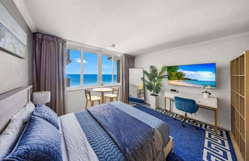 Beachfront Ocean view 2bdrm Stylish Stay - Foto 1