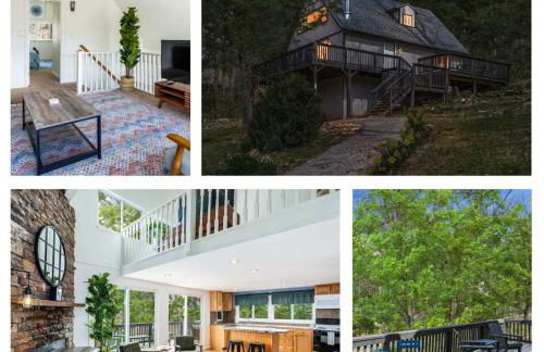 Hot Tub, Wraparound Deck, & WiFi at Chalet Cabin - Foto 1