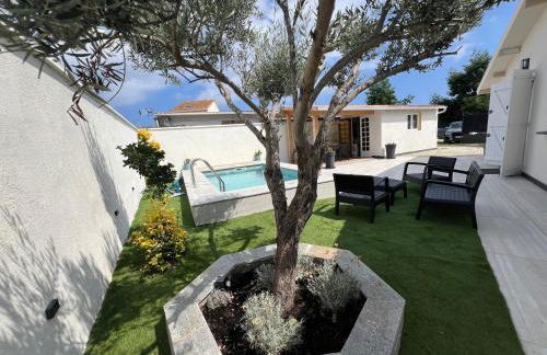 Villa Altea- Lido Marana - piscine privée exclusive - plage à pied - 3 bedrooms house - private swimming pool - beach access on foot - Foto 31