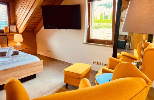 Studio mit King-Size-Bett & Privatparkplatz - Foto 4