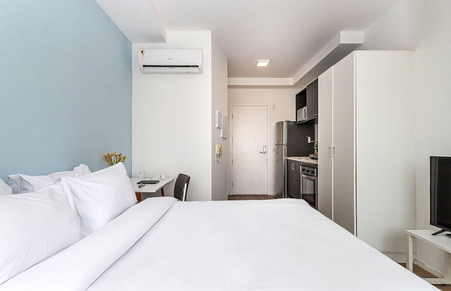 Setin Downtown Praca da Sé by Viva - Prédio completo com piscina perto de estação de metrô no Centro de São Paulo - Foto 48