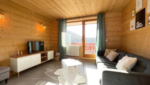 Appartement moderne proche pistes, 6 pers, balcon sud, animaux admis, parking, wifi - FR-1-505-214 - Foto 3