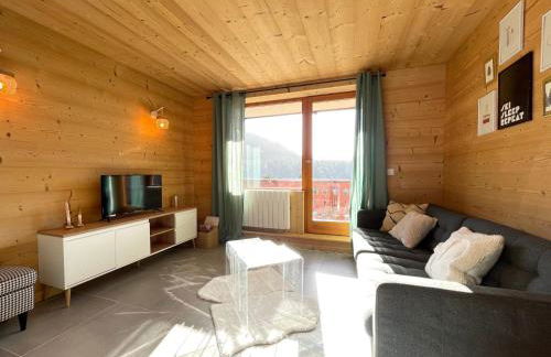 Appartement moderne proche pistes, 6 pers, balcon sud, animaux admis, parking, wifi - FR-1-505-214 - Foto 3