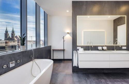 Luxus Penthouse über den Dächern von Nürnberg - Foto 22