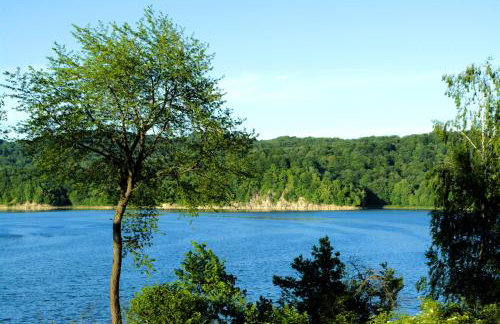 Brama Sanu - z prywatną linią brzegową Jeziora Solińskiego - pomosty - pontony - basen sezonowy - Foto 23