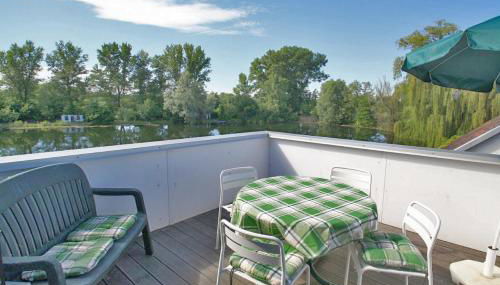 Ferienwohnung 11 mit großer Terrasse am Privatsee - Foto 3