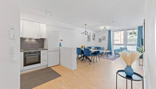 CityFlair 6 Pers Flughafen Stuttgart Messe U7 Whg 1 - Foto 3, stove, dishwasher