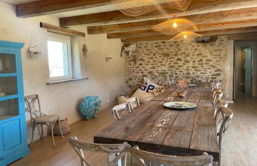 Maison Maillots et Bigorneaux, 15 pers, jacuzzi, 40m de la mer - Foto 28