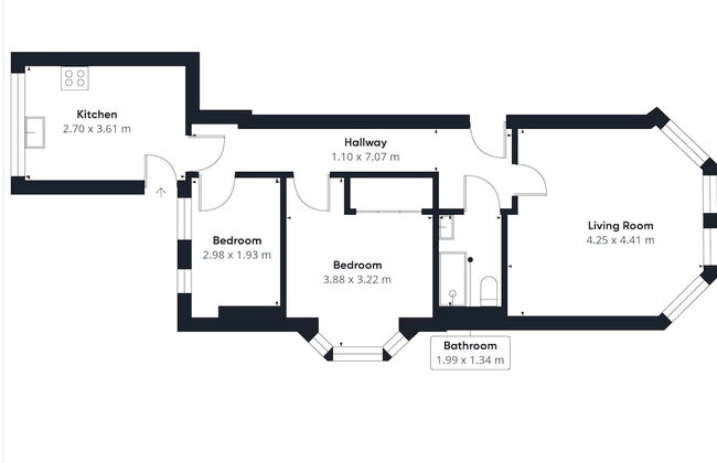 Host Stay Apartment 1 St Stephens Court - Foto 20
