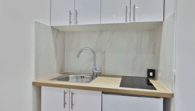 Comfortable Studio - 2P - Porte Saint-martin - Foto 3, Cocina privada