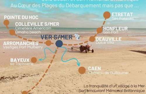 Studio Confort Bourg de Mer sur Gold Beach - Photo 14