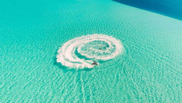 Blue Lagoon in Bora Bora