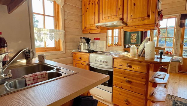 6 Person Holiday Home in Hatlestrand-by Traum - Foto 5, Cocina privada