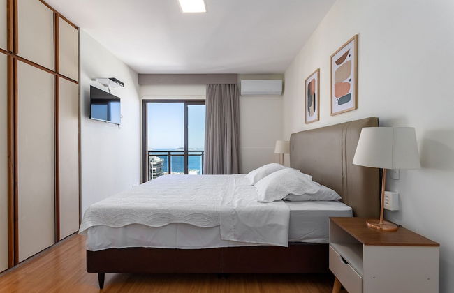 (1402) 2 Suítes, Vista para o Mar e Cristo - Foto 3