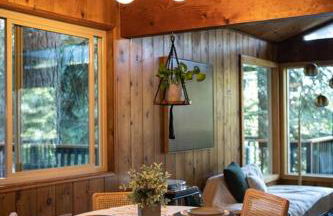 Lightfoot Cabin Mid-Century Perfect Romantic Getaway Hot Tub Sauna - Foto 15