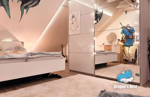 Dragon’s Nest: Cozy & modern attic loft Nuremberg - Foto 66