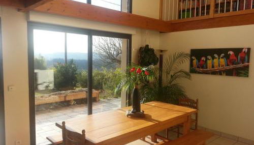 Maison sur la colline cheminée WIFI proche Thermes - Photo 3