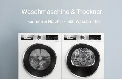 1-2 Personen - Parkplatz - Fahrradgarage - Zentrum - Küche - Balkon - WLAN - Klima - Foto 37