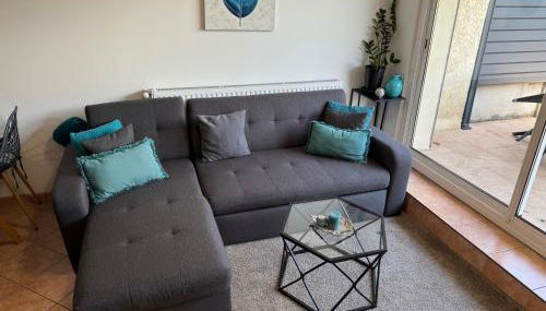 Gîte urbain au calme en rez de jardin proche Groupama stadium salle Arena EUREXPO Lyon - Foto 3