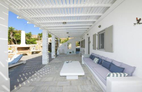 Villa "Kalli" with private pool - beachfront - Kalo Livadi - Foto 12
