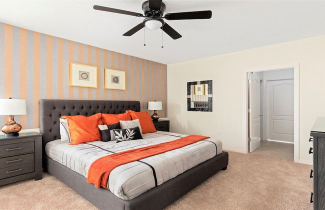 Solterra Resort Davenport FL Clubhouse Area - 7 Bedroom 6 Bath Home with Private Pool Spa - Lazy River 20 min from Disney - Foto 8