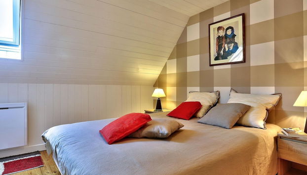 Cosy Holiday Home in Huelgoat With Terrace - Foto 5, Habitación