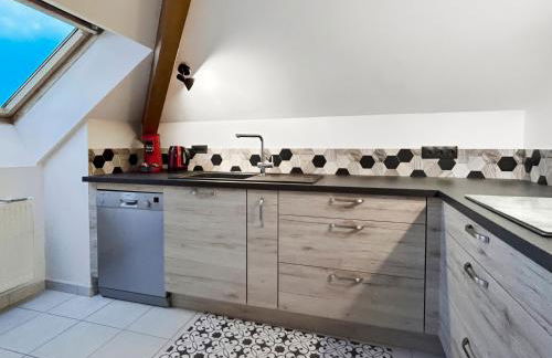 Appart cosy avec balcon et parking, proche Dijon - Foto 10